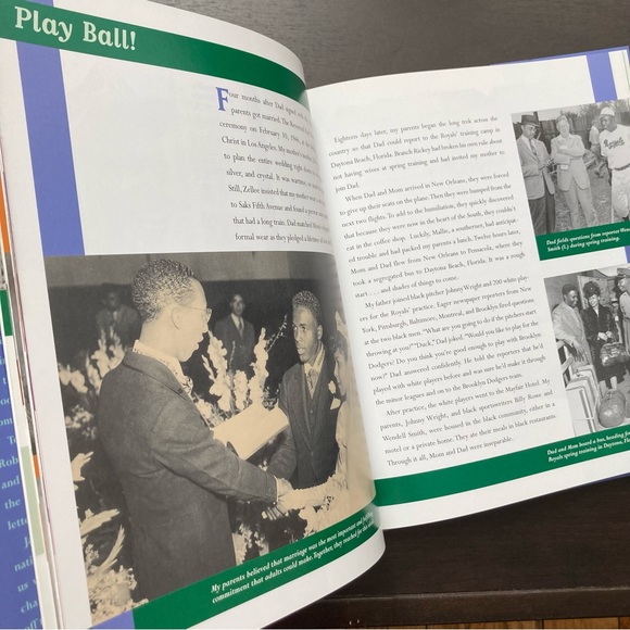 3/$35 Jackie Robinson bio - Picture 6 of 9